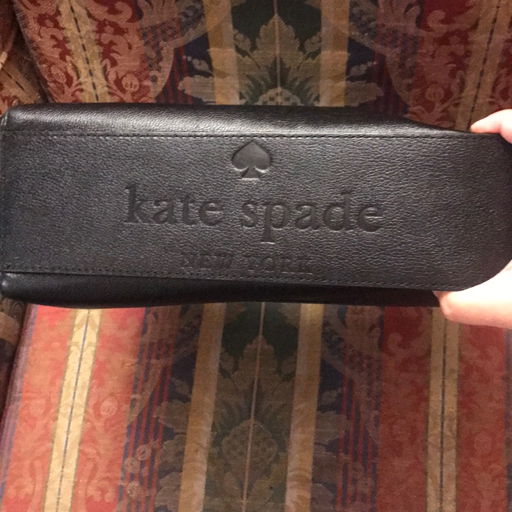 Kate Spade Quinn Villabella Black Bow Bag - image 6